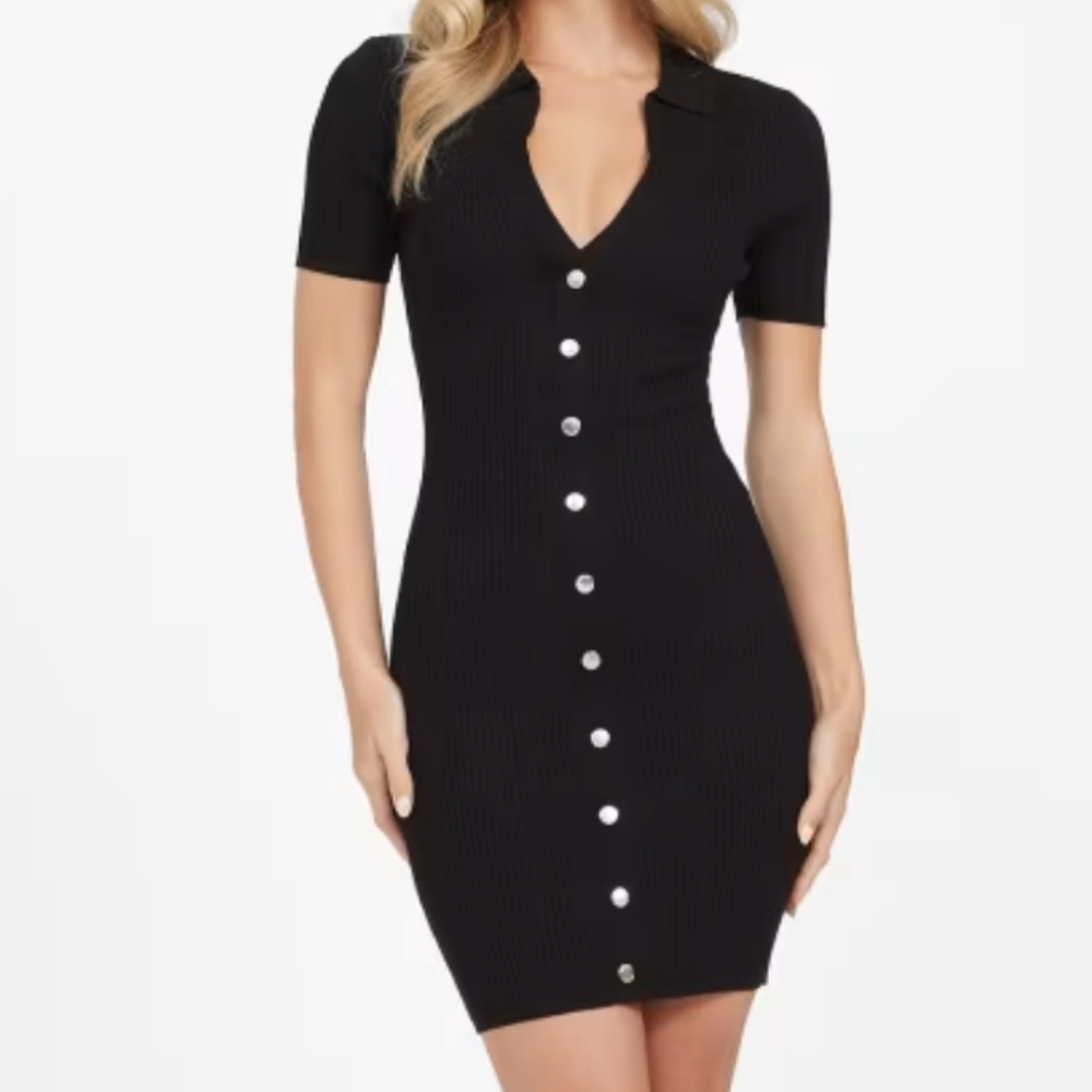 Calico, guess sweater dress